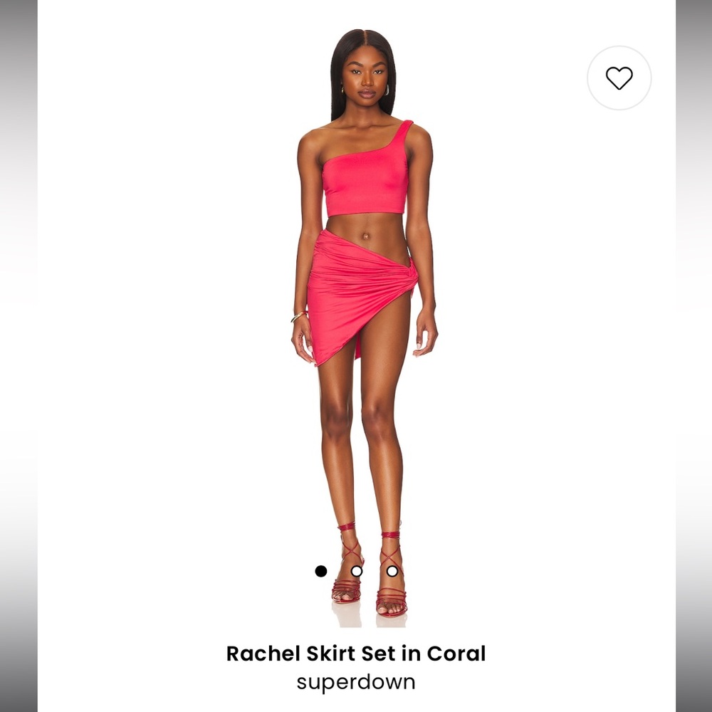 superdown Coral Skirt Set